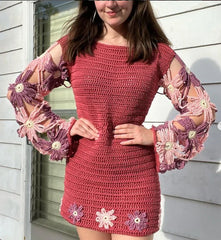 Daisy Daze Dress (Crochet)