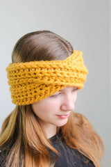 Highland Twist Headband (Crochet)