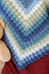 Sleepy Time Mandala Baby Blanket (Crochet)