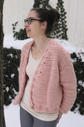 In A Jiffy Cardigan (Crochet)