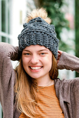 The Chunky Bobble Beanie (Crochet)