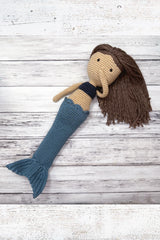 Crochet Mermaid Doll (Crochet)