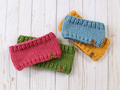 Cozy Headband Ear Warmers (Knit)