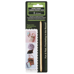 Clover Double Ended Tunisian Crochet Hooks (Sizes G to J)