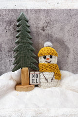Easy Snowman Ornament (Crochet)