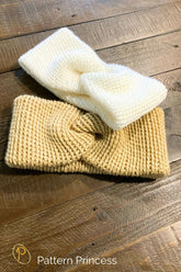 Beginner Crochet Thick Twisted Headband Pattern (Crochet)