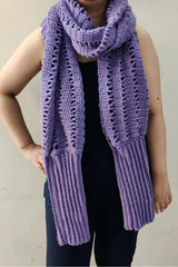 Pretty Chains Sweater Scarf (Crochet)