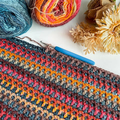 Mountain Trail Blanket (Crochet)