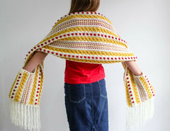 Marjorie Pocket Scarf (Crochet)