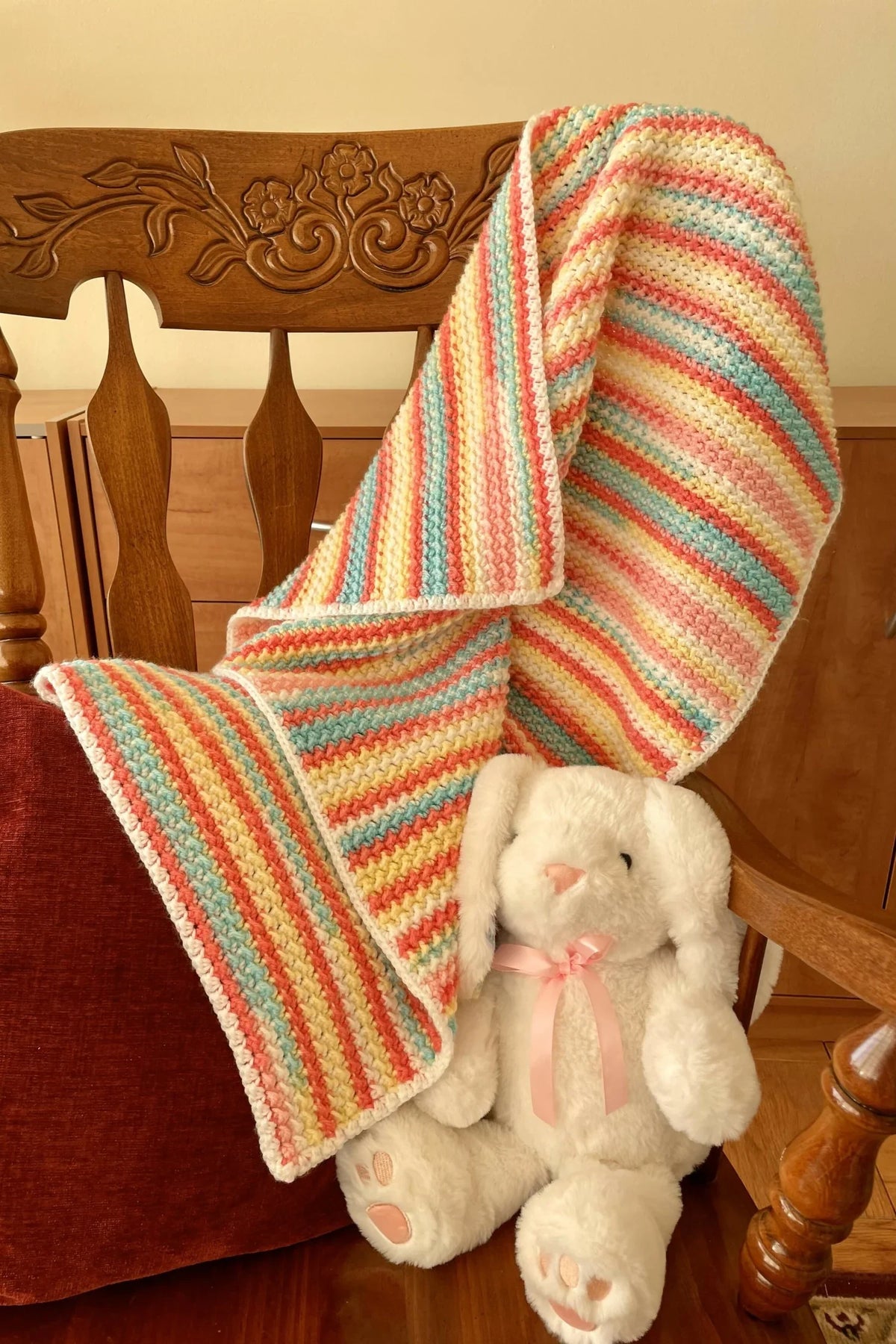 Sweet Roll Blanket (Crochet)
