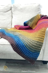 Waffle Whispers Throw (Crochet)