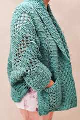 I Love Texture Cardigan (Crochet)