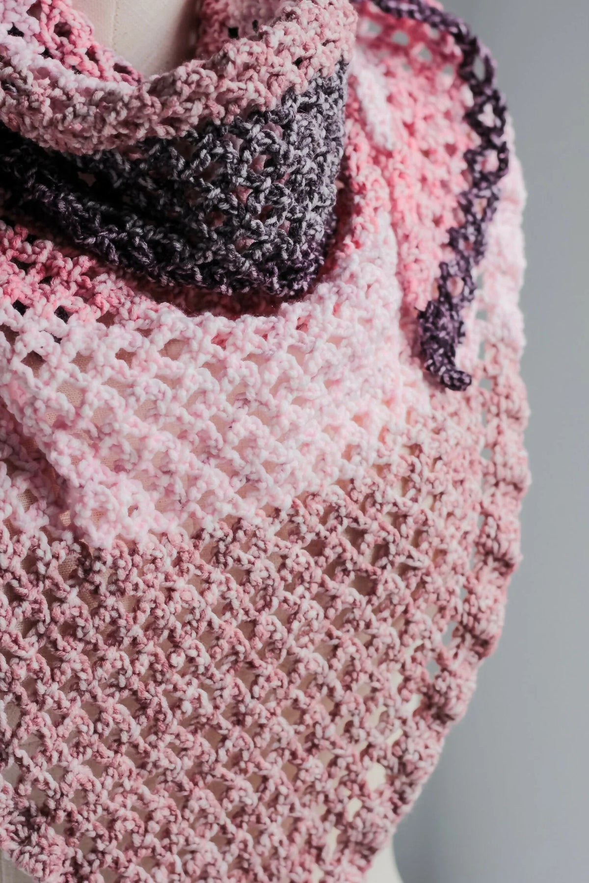 Blushing Moon Scarf (Crochet)