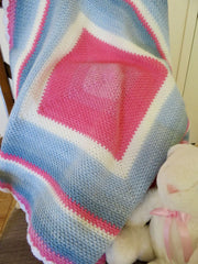 Unicorn Dreams Mandala Baby Blanket (Crochet)