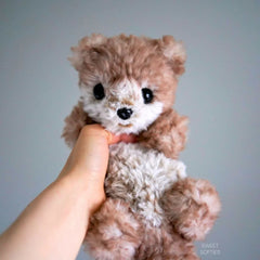 Faux Fur Otter Snuggler (Crochet)