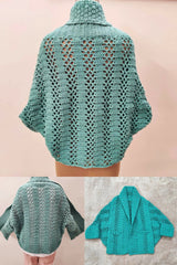 I Love Texture Cardigan (Crochet)