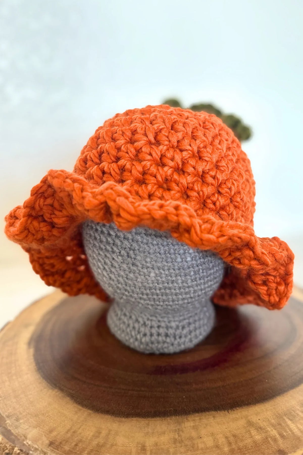 Lil Pumpkin Bucket Hat (Crochet)