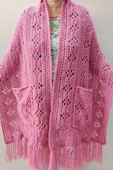 Flowertastic Pocket Shawl (Crochet)