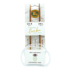 Lion Brand® Bamboo Circular Knitting Needles 29" (Size 8)