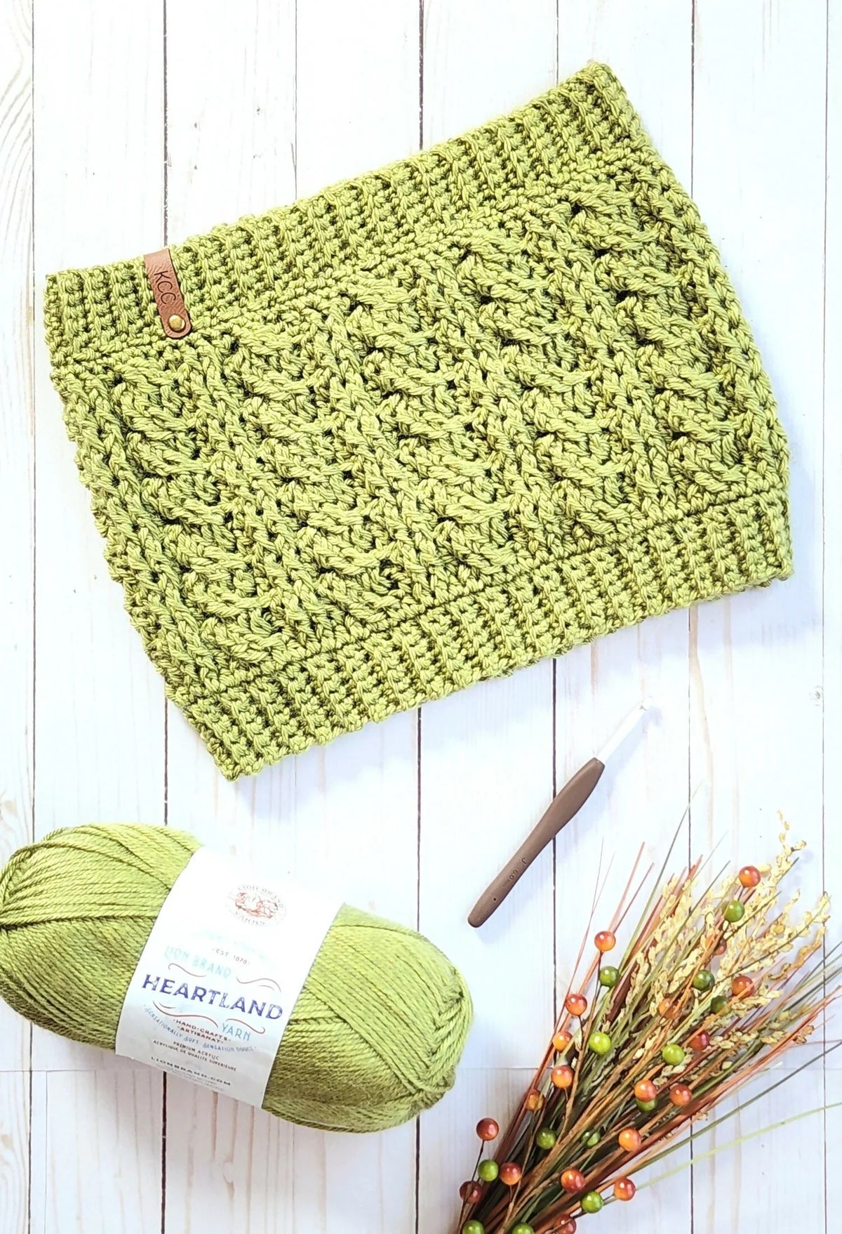 Karen Cable Cowl (Crochet)