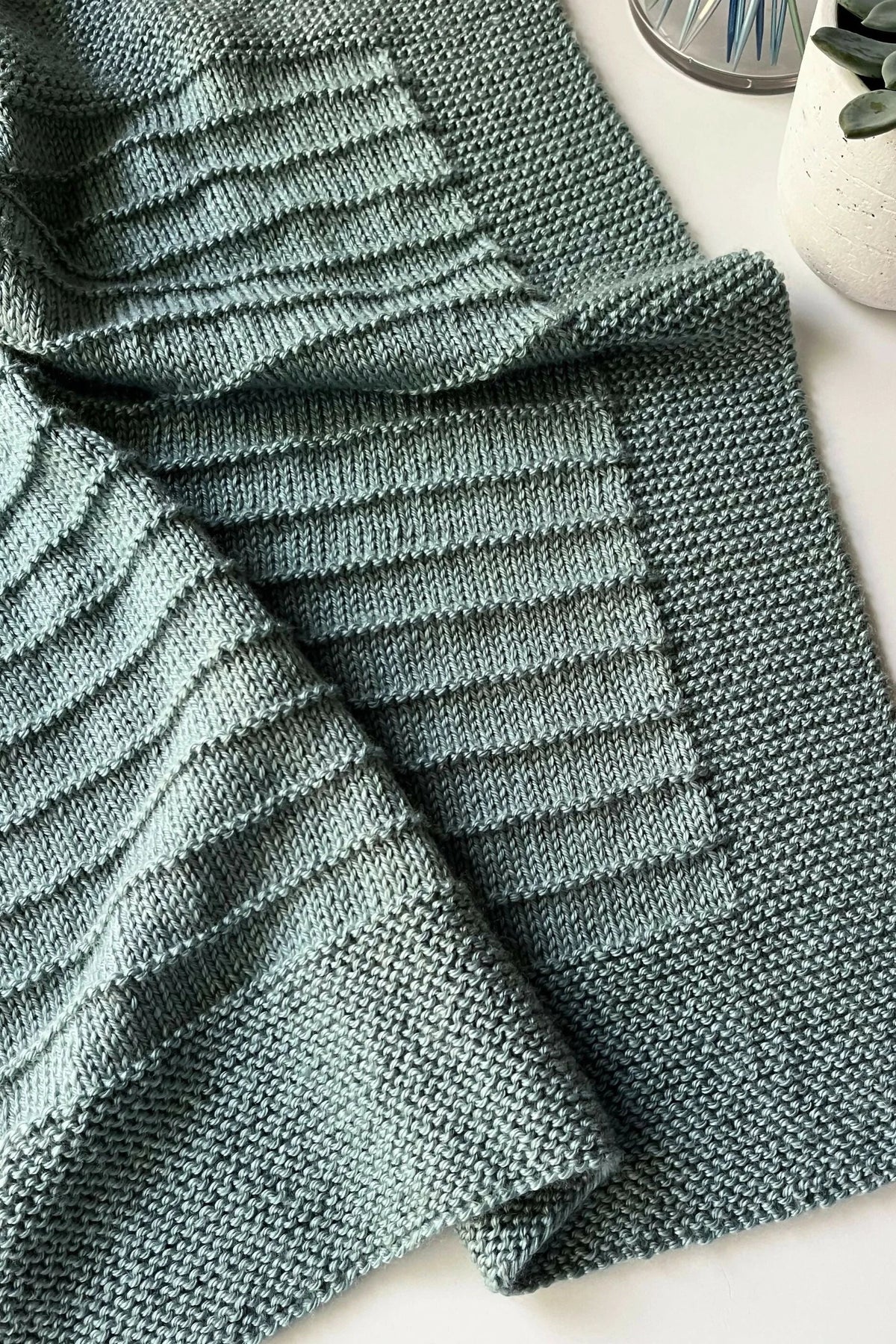 On the Porch Blanket (Knit)
