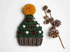 Christmas Tree Hat (Knit)