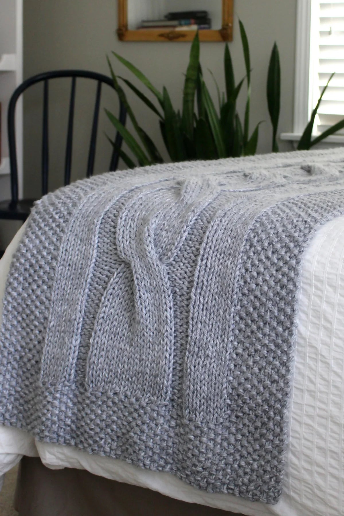 River of Dreams Bed Runner Blanket (Knit)