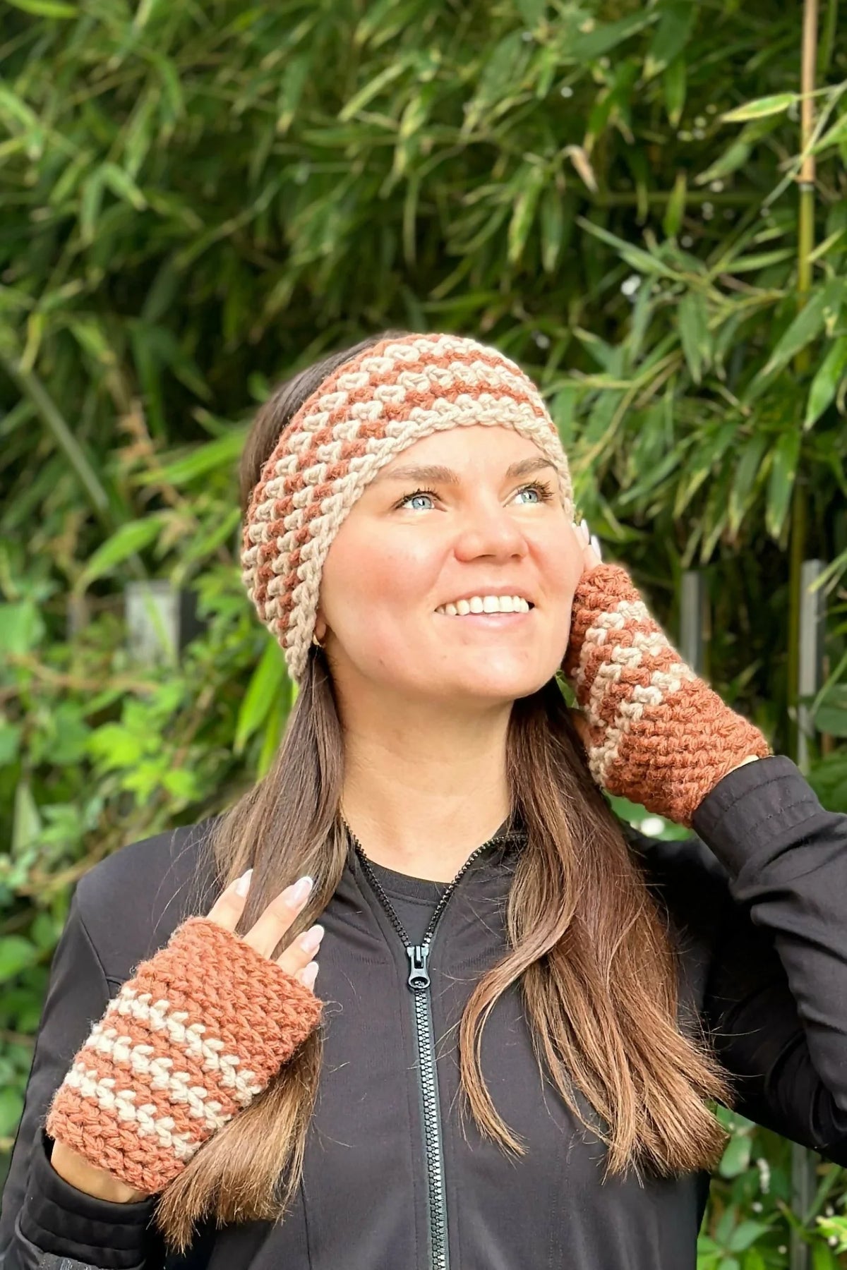 Cozy Ear Warmer & Gloves (Crochet)