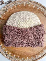 Luxe Sherpa Beanie (Crochet)